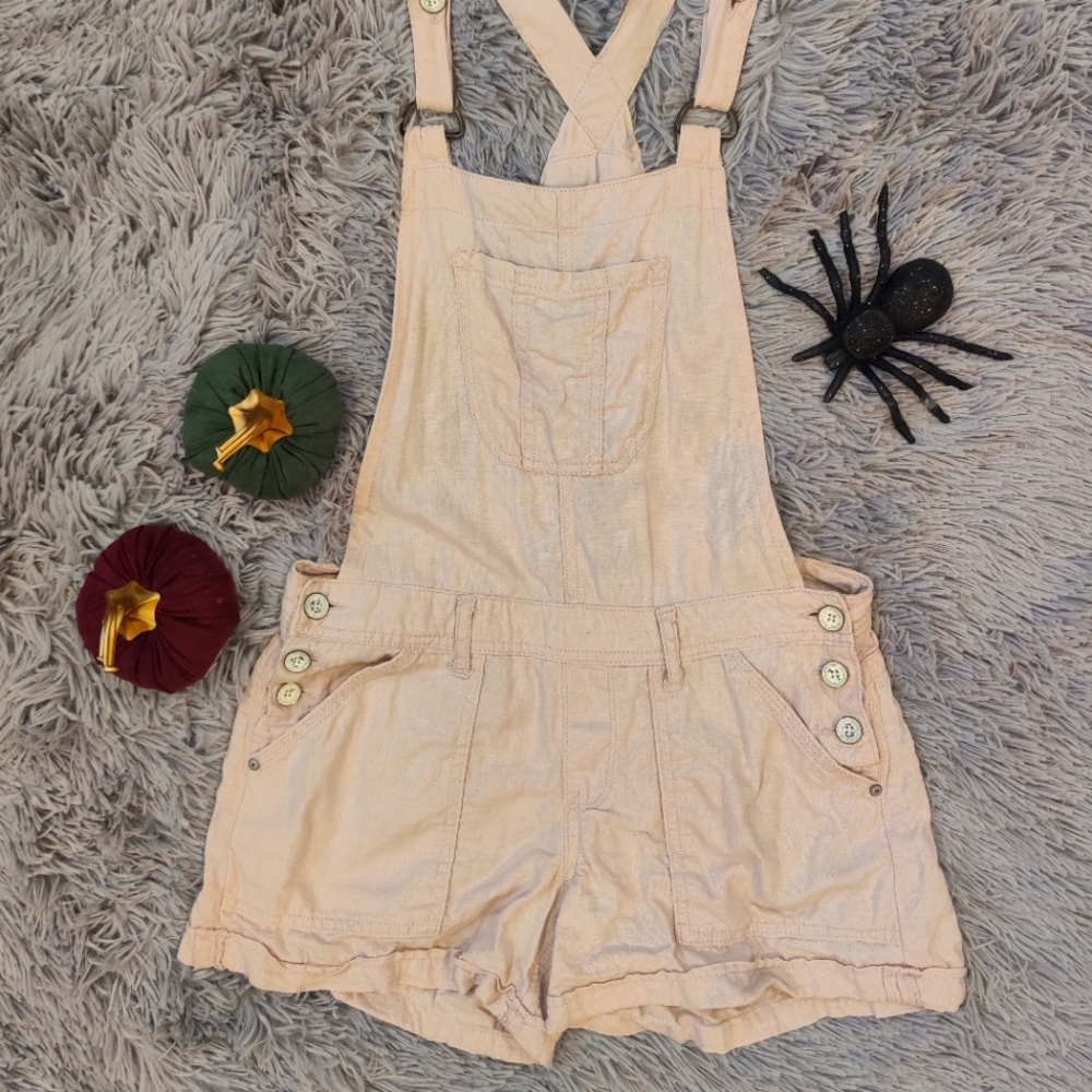 Wallflower Pastel Pink Overalls
